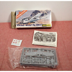 Aurora Heller Focke-Wulf FW-190 F Model 1/72 Scale (Package Wear)
